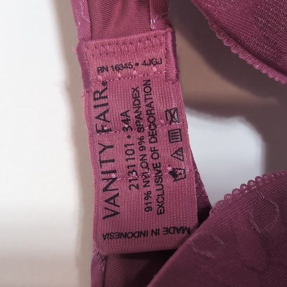 Vanity Fair Push Up Bra - Picture 2 of 3